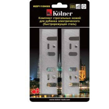 Ножи для рубанка Kolner KEP-110HSS (2шт)