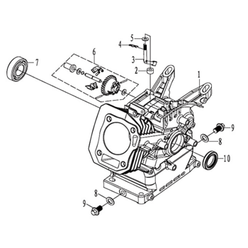 Картер для культиватора GermaFlex 160FA