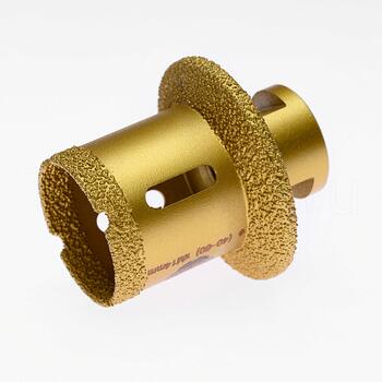 Коронка алмазная М14 с развольцовкой 50*70*60*10*25*33мм